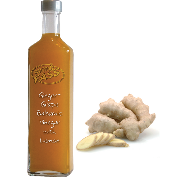 Ginger-Grape Balsamic Vinegar with Lemon